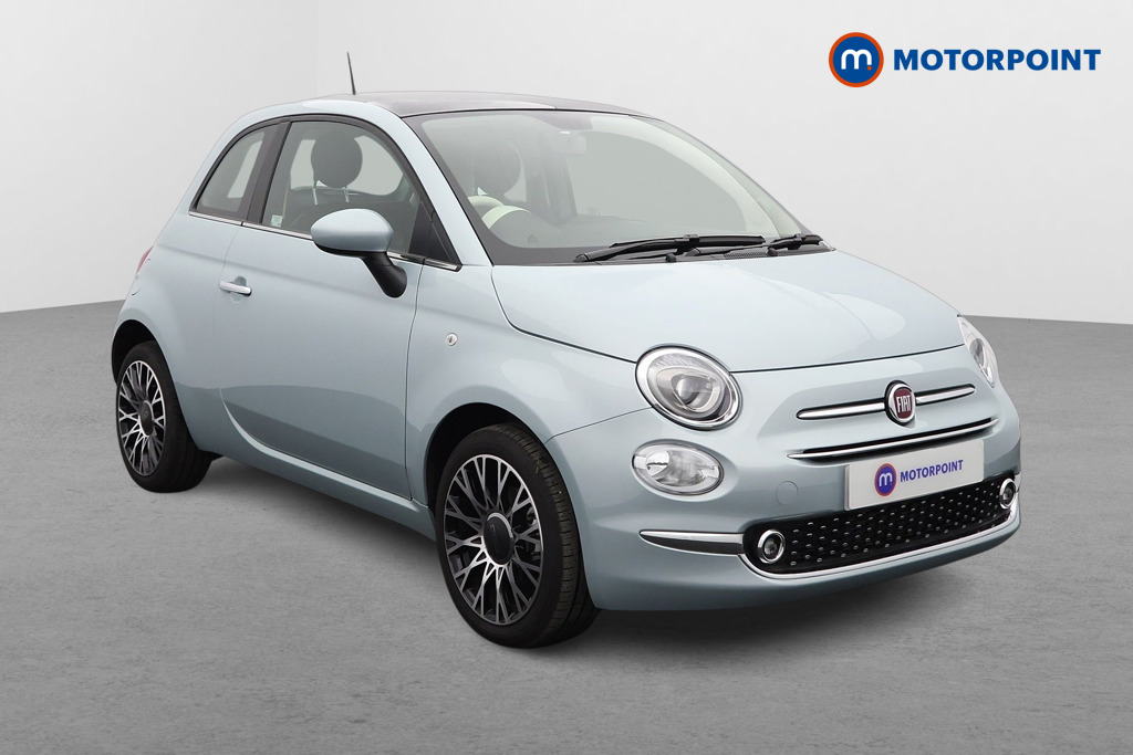 Fiat 500 TOP Manual Petrol-Electric Hybrid Hatchback - Stock Number (1566886) - Drivers side front corner