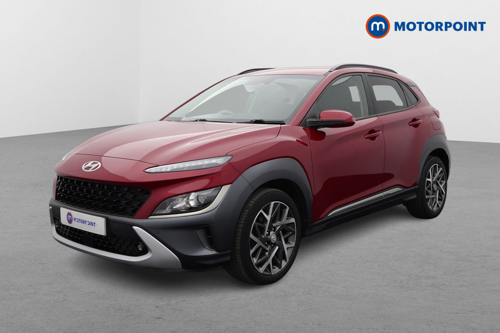 Hyundai Kona Premium Automatic Petrol-Electric Hybrid SUV - Stock Number (1569146) - Passenger side front corner