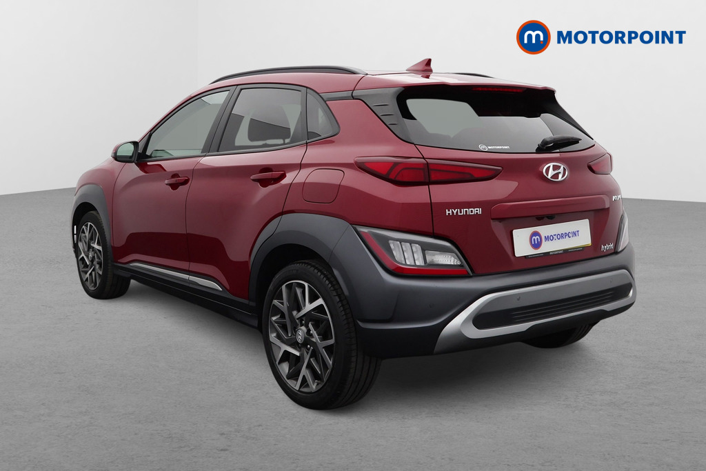 Hyundai Kona Premium Automatic Petrol-Electric Hybrid SUV - Stock Number (1569146) - Passenger side rear corner