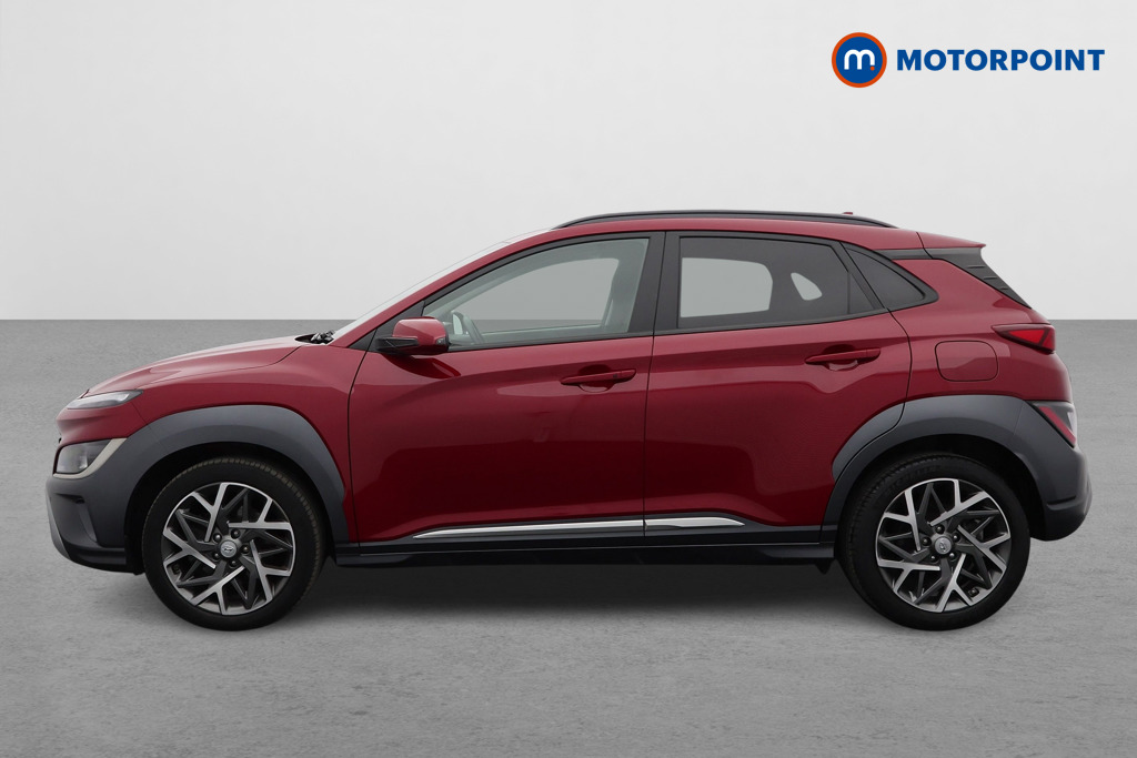 Hyundai Kona Premium Automatic Petrol-Electric Hybrid SUV - Stock Number (1569146) - Passenger side