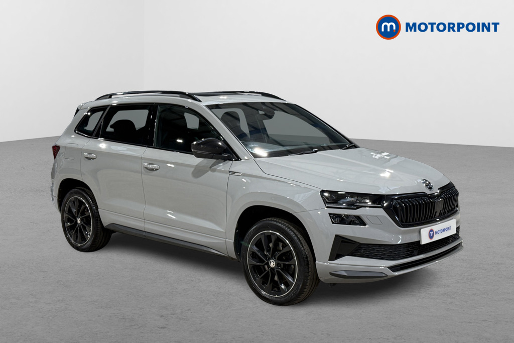 Skoda Karoq Sportline Automatic Petrol SUV - Stock Number (1571274) - Drivers side front corner