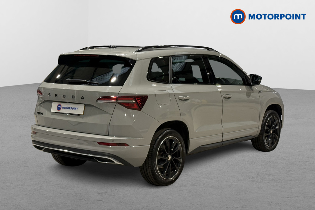 Skoda Karoq Sportline Automatic Petrol SUV - Stock Number (1571274) - Drivers side rear corner