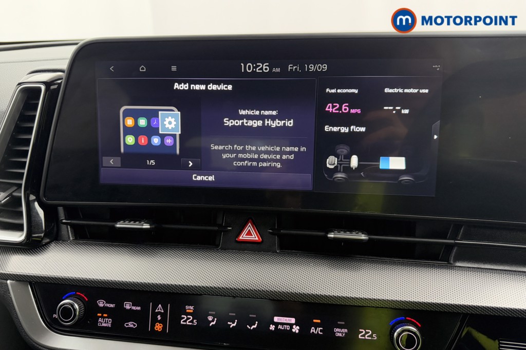 KIA Sportage Gt-Line Automatic Petrol-Electric Hybrid SUV - Stock Number (1573530) - 10th supplementary image