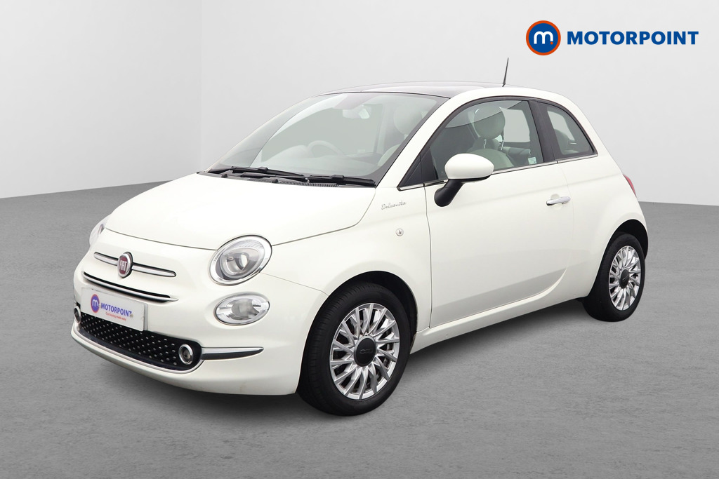 Fiat 500 Dolcevita Manual Petrol-Electric Hybrid Hatchback - Stock Number (1576747) - Passenger side front corner