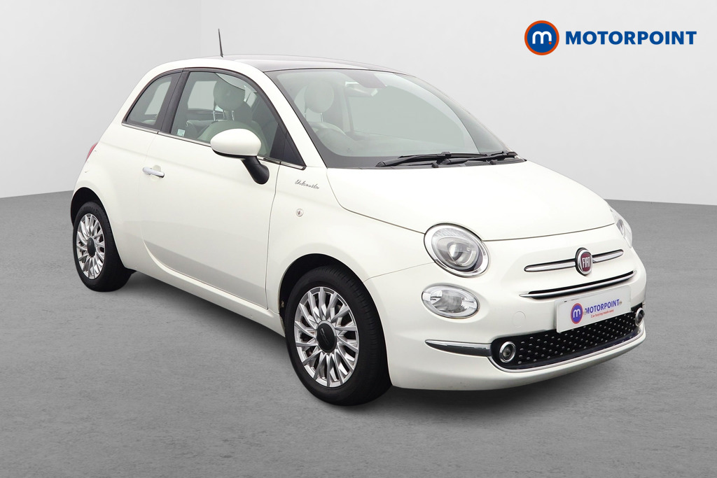 Fiat 500 Dolcevita Manual Petrol-Electric Hybrid Hatchback - Stock Number (1576747) - Drivers side front corner