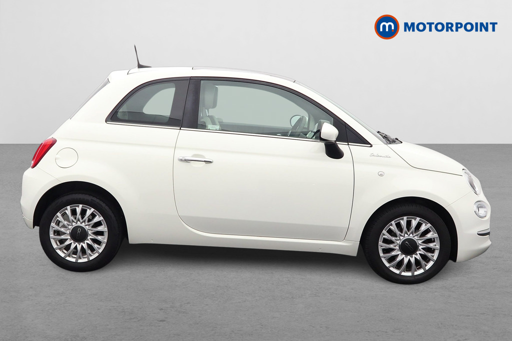Fiat 500 Dolcevita Manual Petrol-Electric Hybrid Hatchback - Stock Number (1576747) - Drivers side