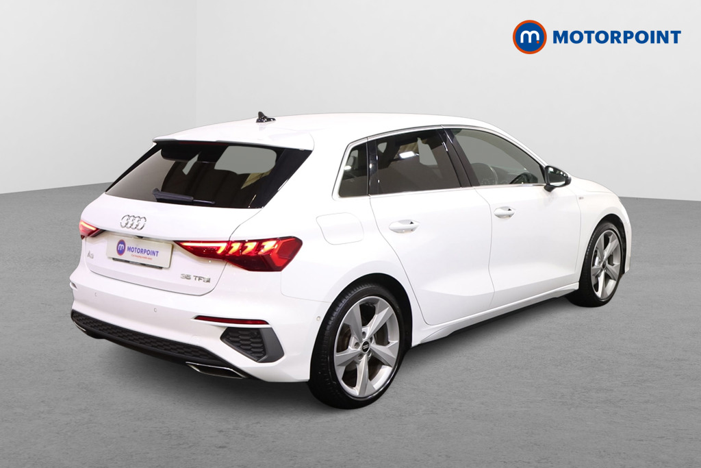 Audi A3 S Line Automatic Petrol Hatchback - Stock Number (1577176) - Drivers side rear corner