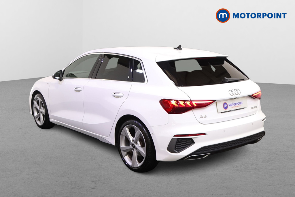 Audi A3 S Line Automatic Petrol Hatchback - Stock Number (1577176) - Passenger side rear corner