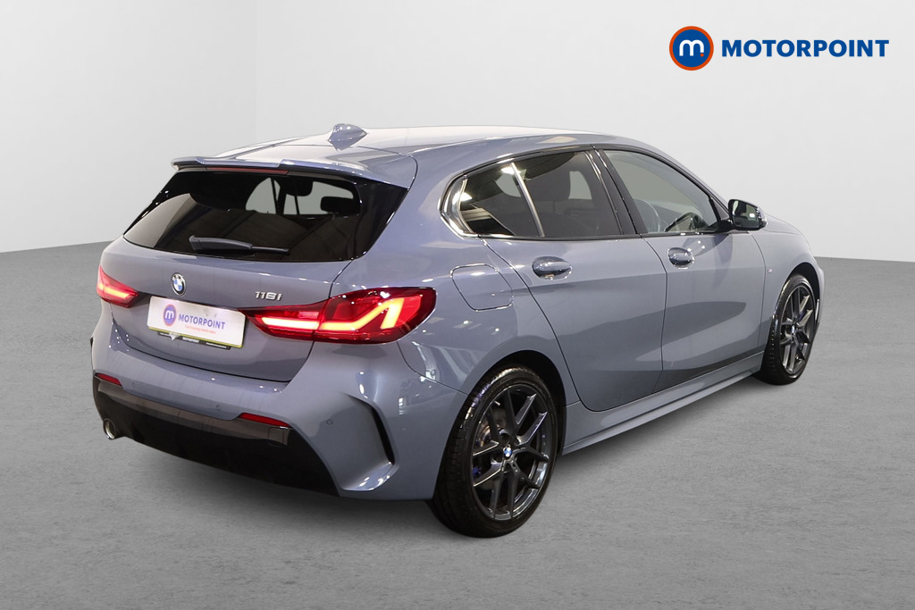 BMW 1 Series M Sport Automatic Petrol Hatchback - Stock Number (1577427) - Drivers side rear corner