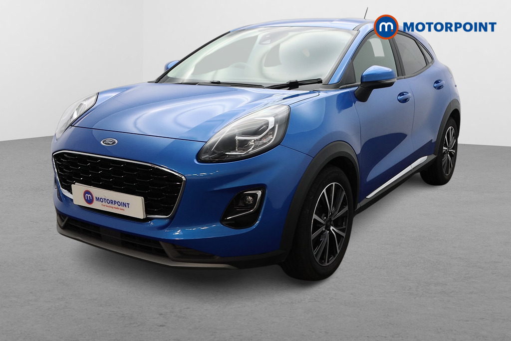 Ford Puma Titanium Manual Petrol-Electric Hybrid SUV - Stock Number (1577812) - Passenger side front corner