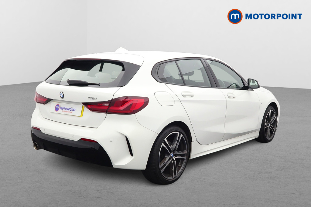 BMW 1 Series M Sport Automatic Petrol Hatchback - Stock Number (1579040) - Drivers side rear corner