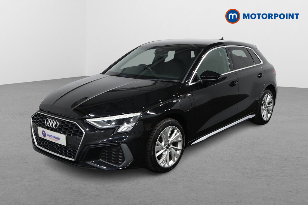 Audi A3 S Line Automatic Petrol Plug-In Hybrid Hatchback - Stock Number (1579363) - Passenger side front corner