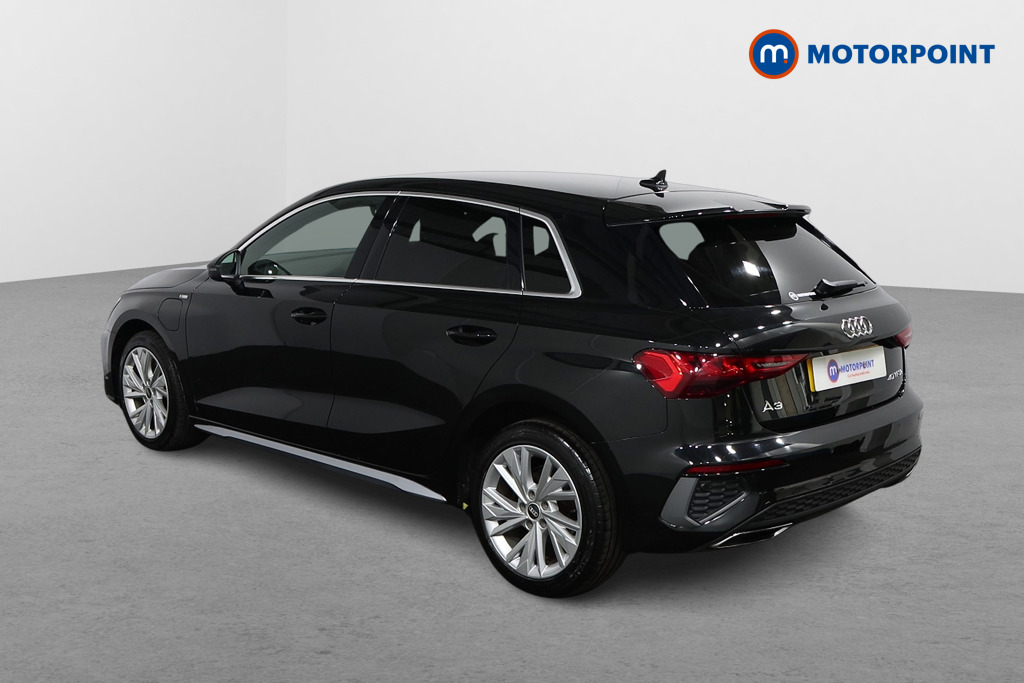 Audi A3 S Line Automatic Petrol Plug-In Hybrid Hatchback - Stock Number (1579363) - Passenger side rear corner