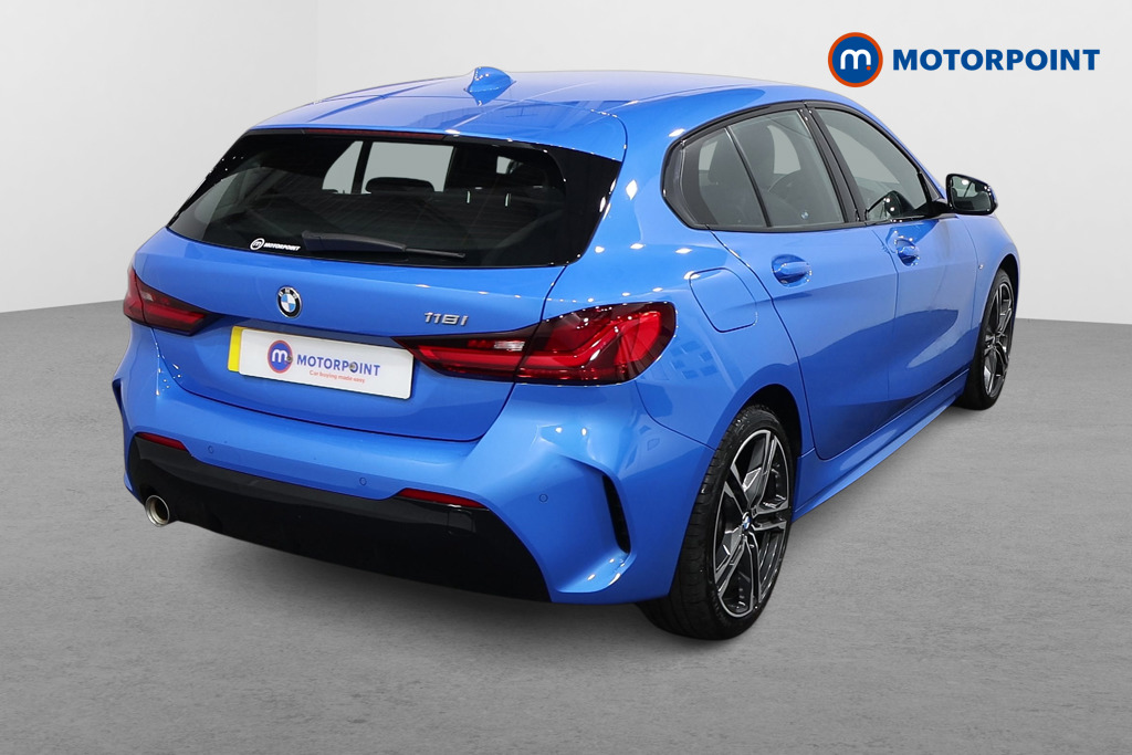 BMW 1 Series M Sport Manual Petrol Hatchback - Stock Number (1580513) - Drivers side rear corner