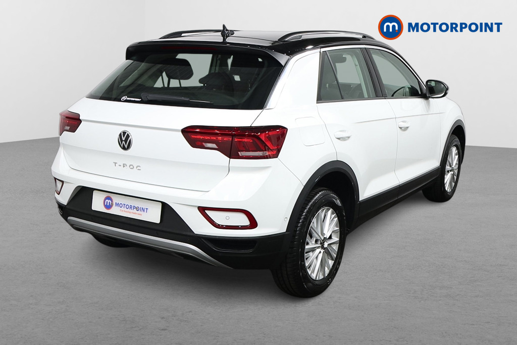 Volkswagen T-Roc Life Automatic Petrol SUV - Stock Number (1580884) - Drivers side rear corner