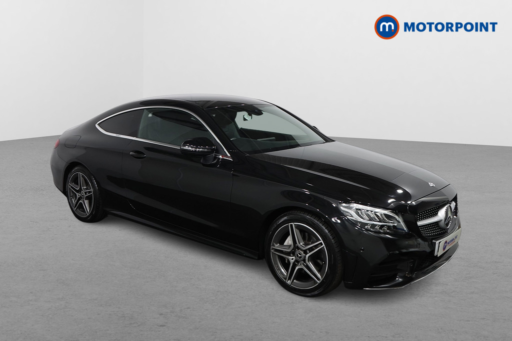 Mercedes-Benz C Class Amg Line Automatic Petrol Coupe - Stock Number (1581165) - Drivers side front corner