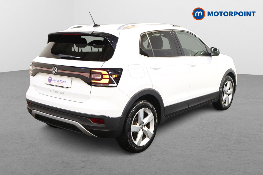 Volkswagen T-Cross SEL Automatic Petrol SUV - Stock Number (1581420) - Drivers side rear corner