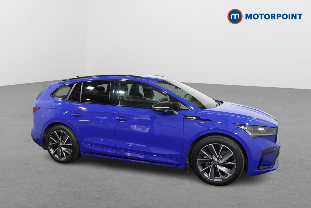 Skoda Enyaq 80 Sportline Automatic Electric SUV - Stock Number (1581714) - Drivers side front corner