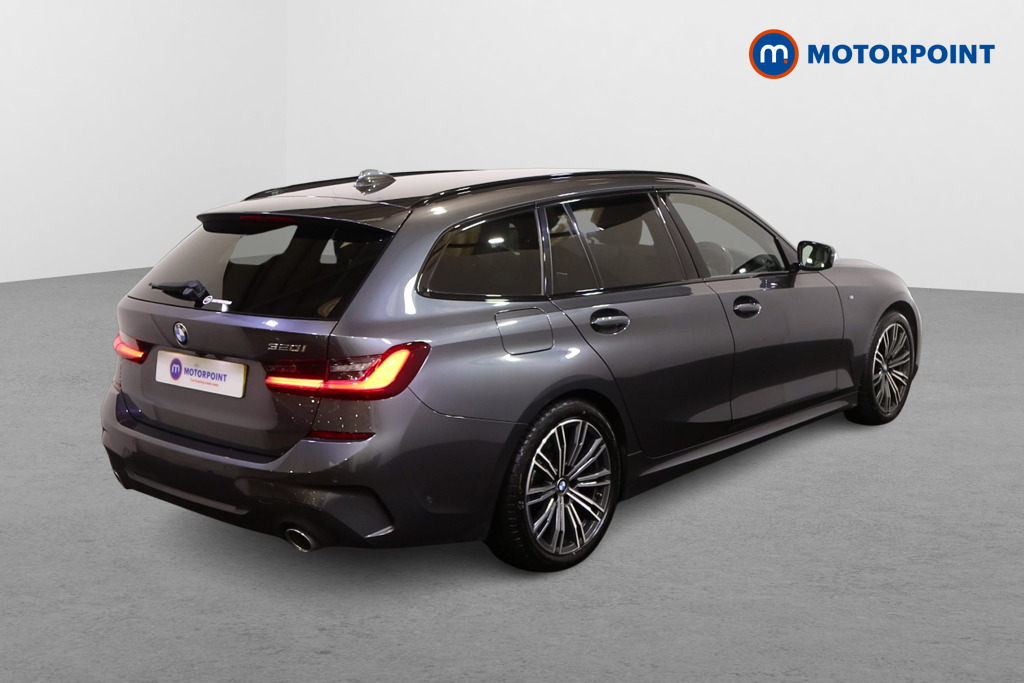 BMW 3 Series M Sport Automatic Petrol Estate - Stock Number (1582388) - Drivers side rear corner