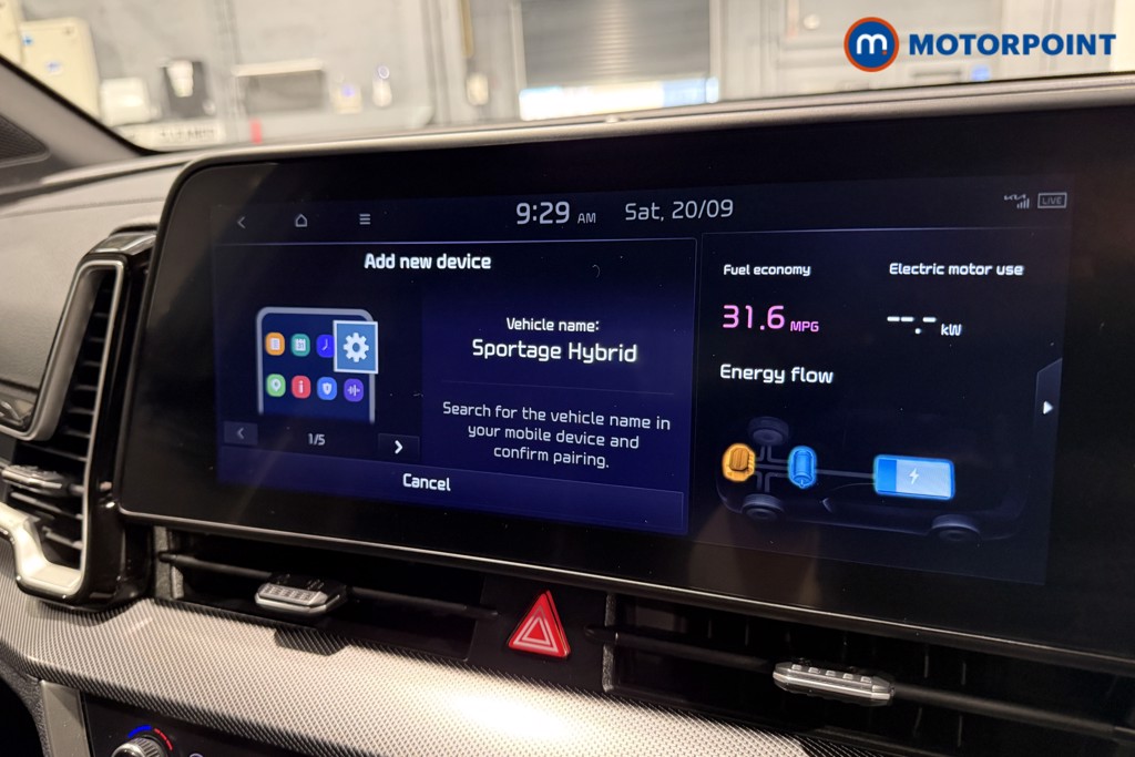 KIA Sportage Gt-Line Automatic Petrol-Electric Hybrid SUV - Stock Number (1576410) - 12th supplementary image