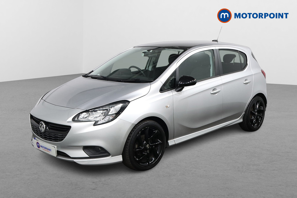 Vauxhall Corsa Sri Vx-Line Nav Black Manual Petrol Hatchback - Stock Number (1580093) - Passenger side front corner