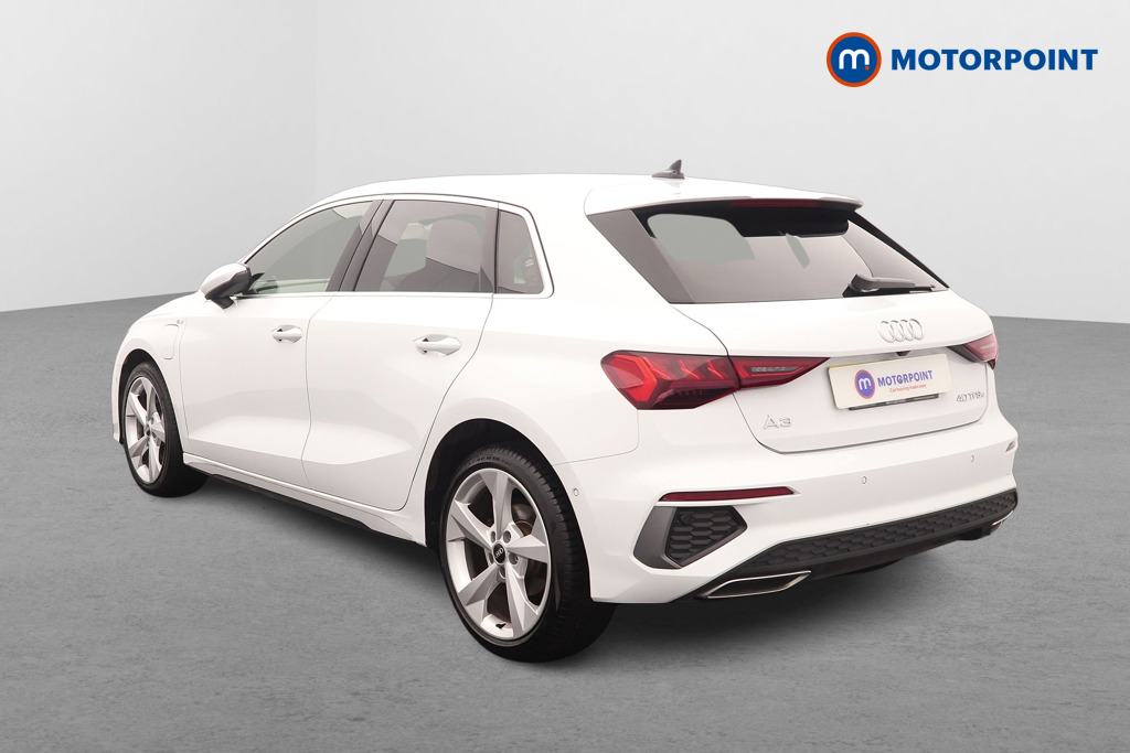 Audi A3 S Line Automatic Petrol Plug-In Hybrid Hatchback - Stock Number (1581728) - Passenger side rear corner
