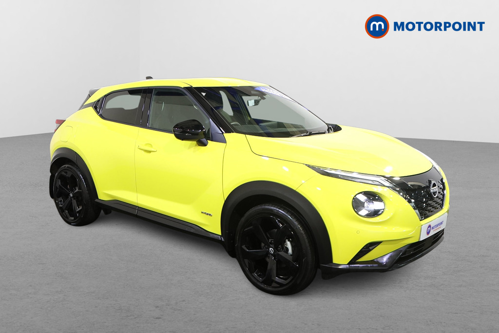 Nissan Juke Tekna Automatic Petrol-Electric Hybrid SUV - Stock Number (1581826) - Drivers side front corner