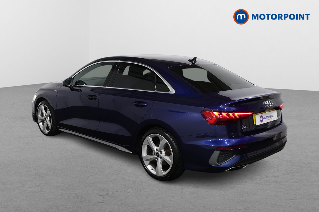 Audi A3 S Line Manual Petrol Saloon - Stock Number (1582600) - Passenger side rear corner