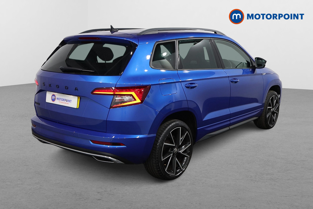 Skoda Karoq Sport Line Automatic Petrol SUV - Stock Number (1571458) - Drivers side rear corner