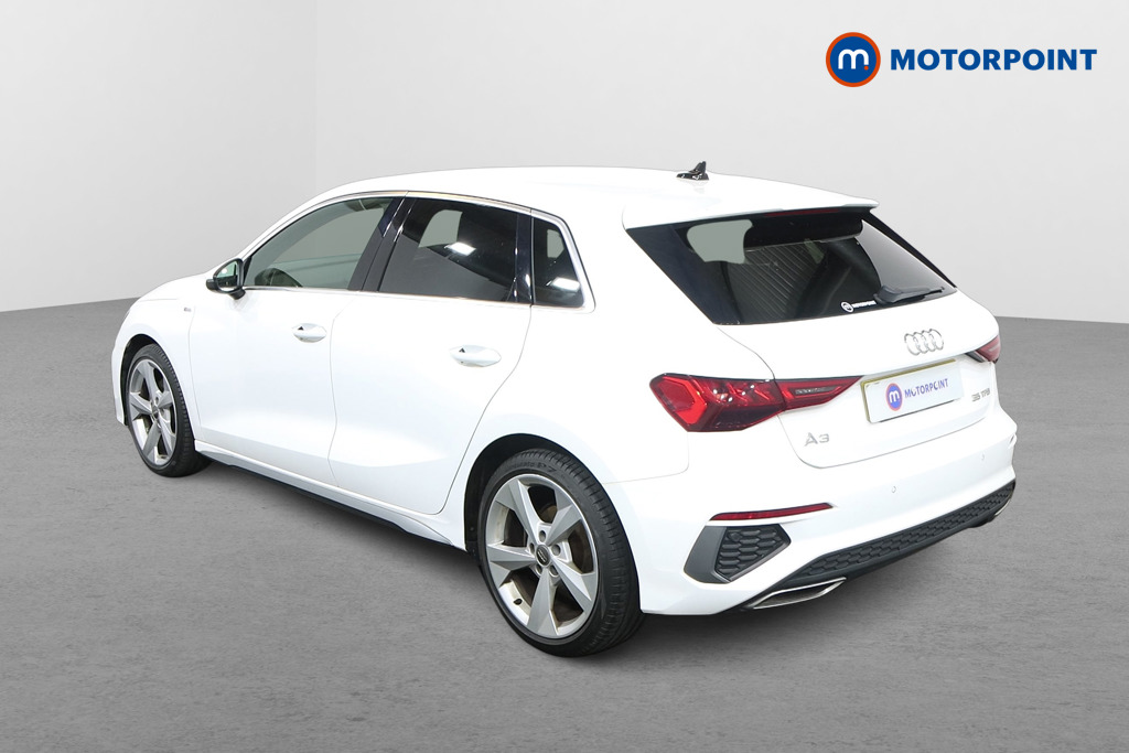 Audi A3 S Line Manual Petrol Hatchback - Stock Number (1578167) - Passenger side rear corner