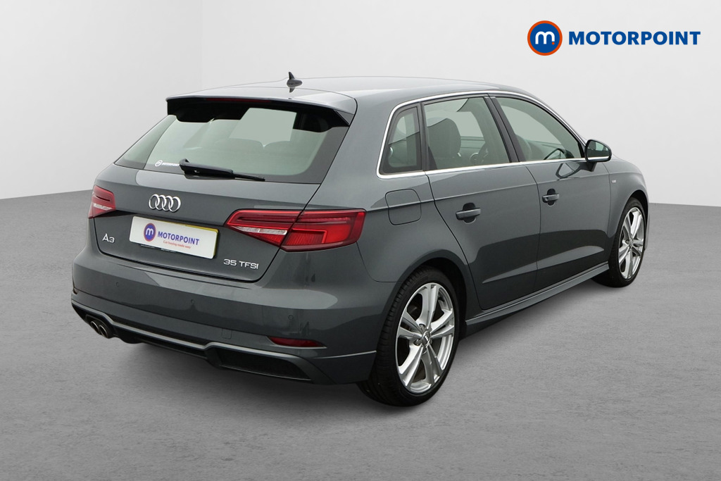 Audi A3 S Line Automatic Petrol Hatchback - Stock Number (1578950) - Drivers side rear corner