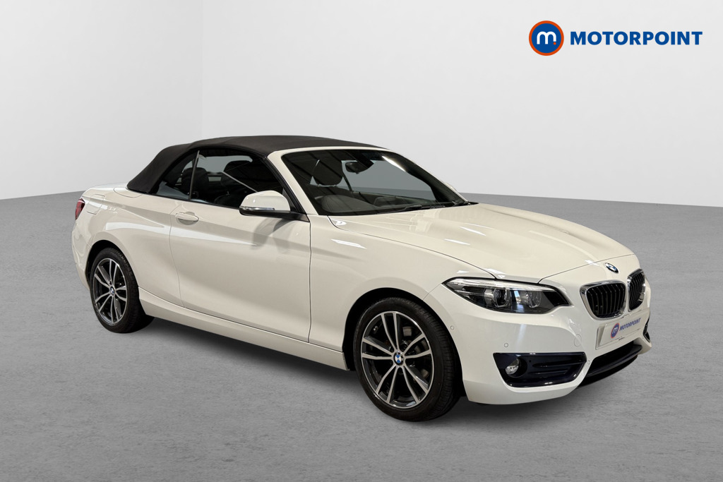 BMW 2 Series Sport Manual Petrol Convertible - Stock Number (1574338) - Drivers side front corner