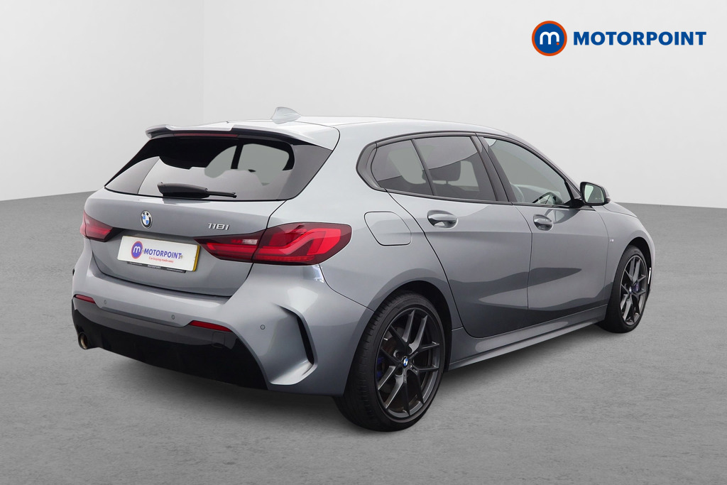 BMW 1 Series M Sport Automatic Petrol Hatchback - Stock Number (1577395) - Drivers side rear corner