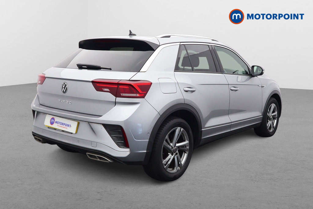 Volkswagen T-Roc R-Line Manual Petrol SUV - Stock Number (1578790) - Drivers side rear corner