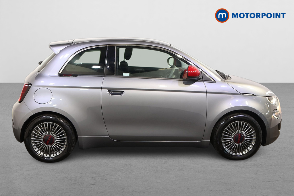Fiat 500 RED Automatic Electric Hatchback - Stock Number (1580478) - Drivers side