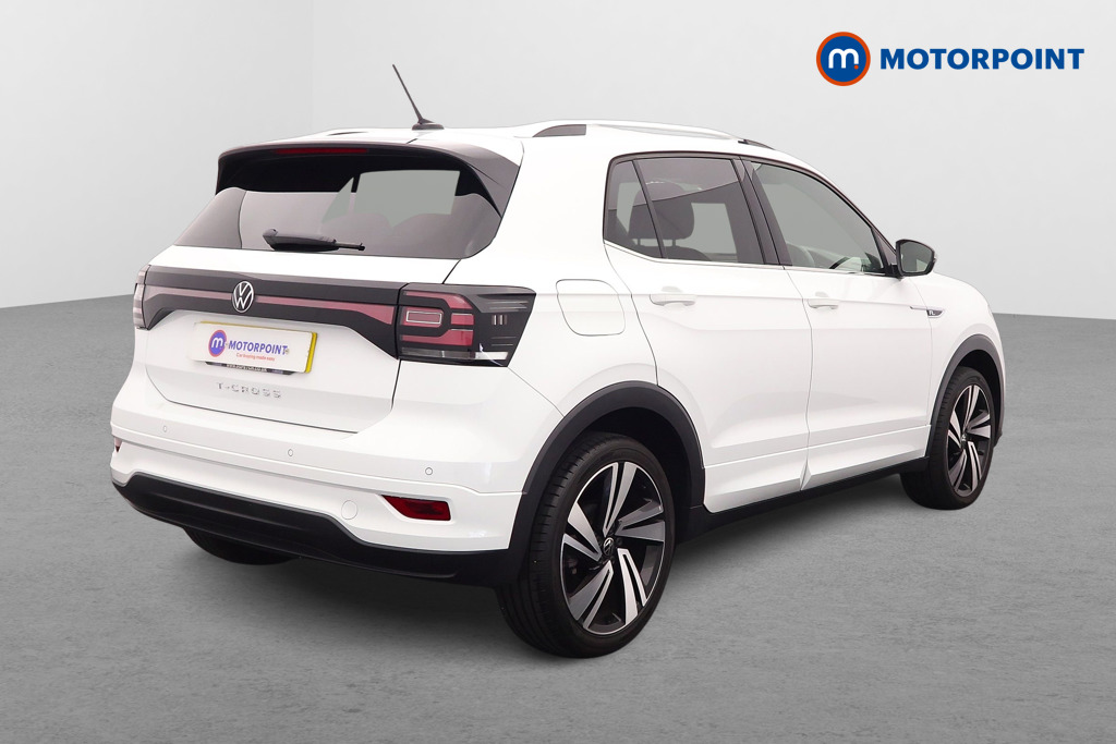 Volkswagen T-Cross R-Line Manual Petrol SUV - Stock Number (1580750) - Drivers side rear corner