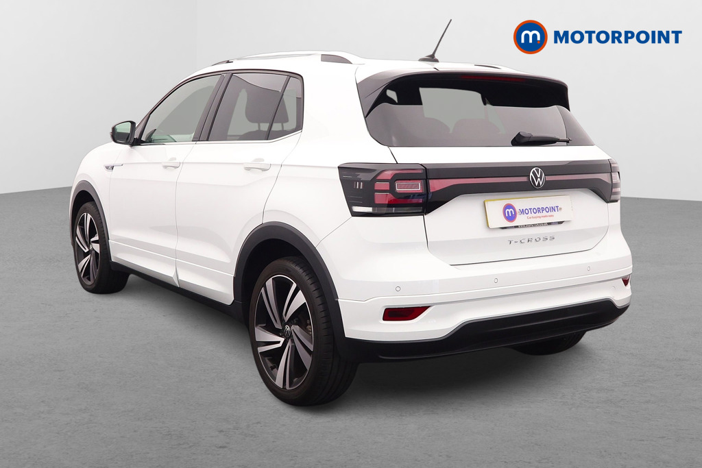 Volkswagen T-Cross R-Line Manual Petrol SUV - Stock Number (1580750) - Passenger side rear corner
