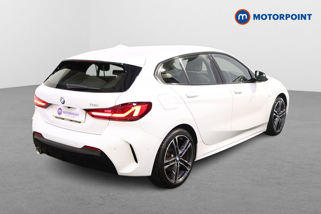BMW 1 Series M Sport Manual Petrol Hatchback - Stock Number (1581857) - Drivers side rear corner