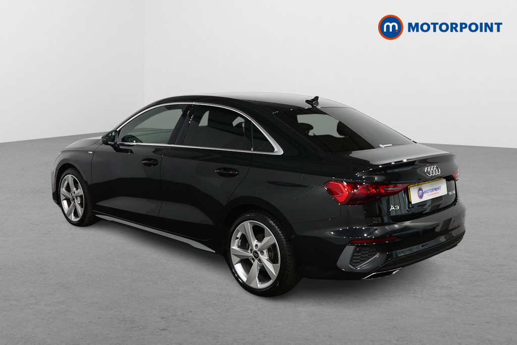 Audi A3 S Line Automatic Diesel Saloon - Stock Number (1581963) - Passenger side rear corner