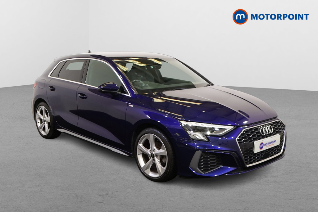 Audi A3 S Line Manual Petrol Hatchback - Stock Number (1582928) - Drivers side front corner
