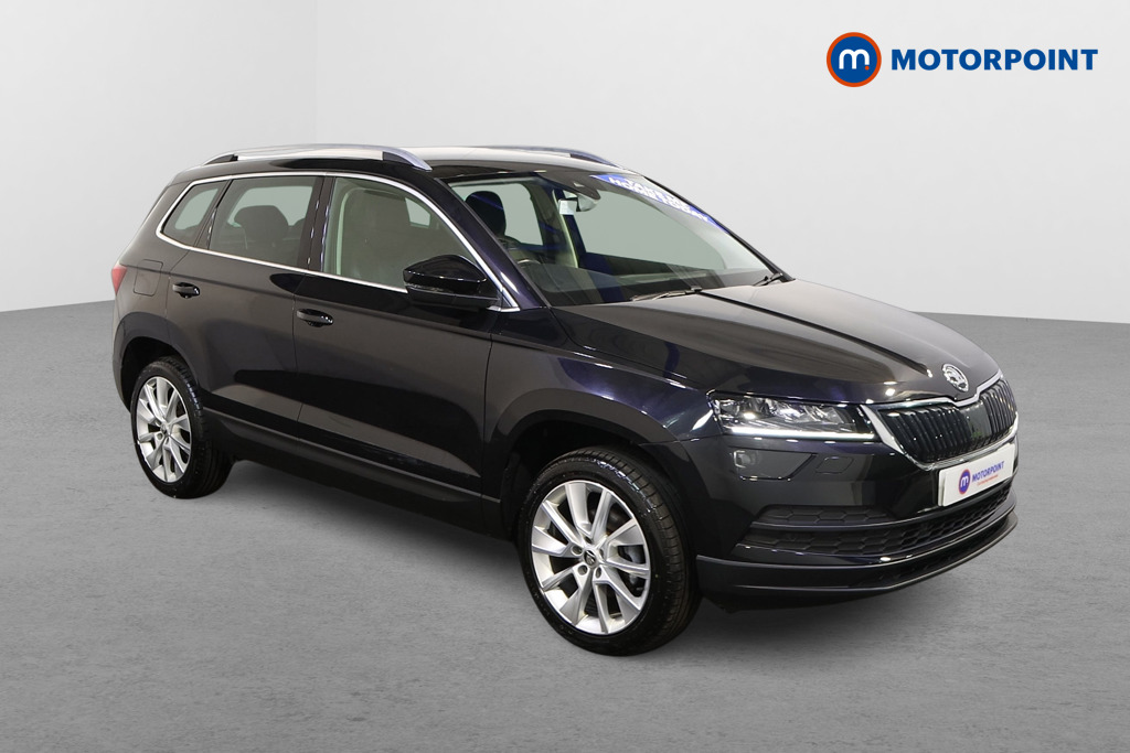Skoda Karoq Se L Manual Petrol SUV - Stock Number (1529472) - Drivers side front corner