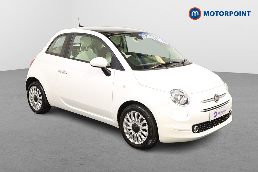 Fiat 500 Lounge Manual Petrol-Electric Hybrid Hatchback - Stock Number (1556500) - Drivers side front corner