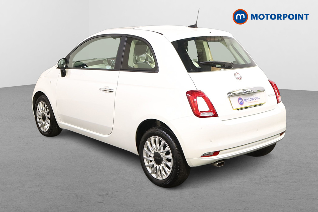 Fiat 500 Lounge Manual Petrol-Electric Hybrid Hatchback - Stock Number (1556500) - Passenger side rear corner