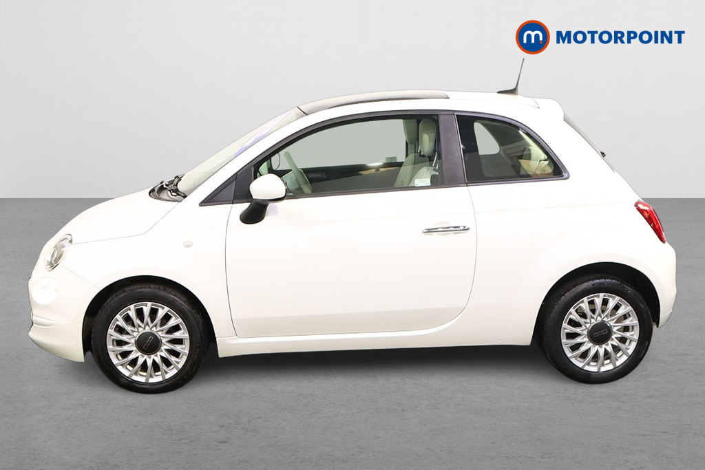 Fiat 500 Lounge Manual Petrol-Electric Hybrid Hatchback - Stock Number (1556500) - Passenger side