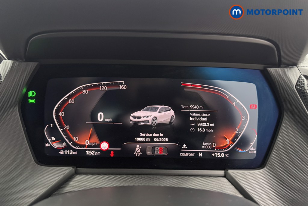 BMW 1 Series Sport Manual Petrol Hatchback - Stock Number (1572909) - 5th supplementary image
