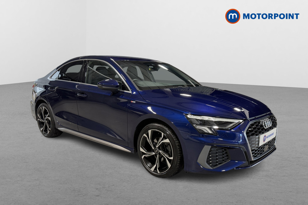 Audi A3 S Line Manual Petrol Saloon - Stock Number (1573717) - Drivers side front corner