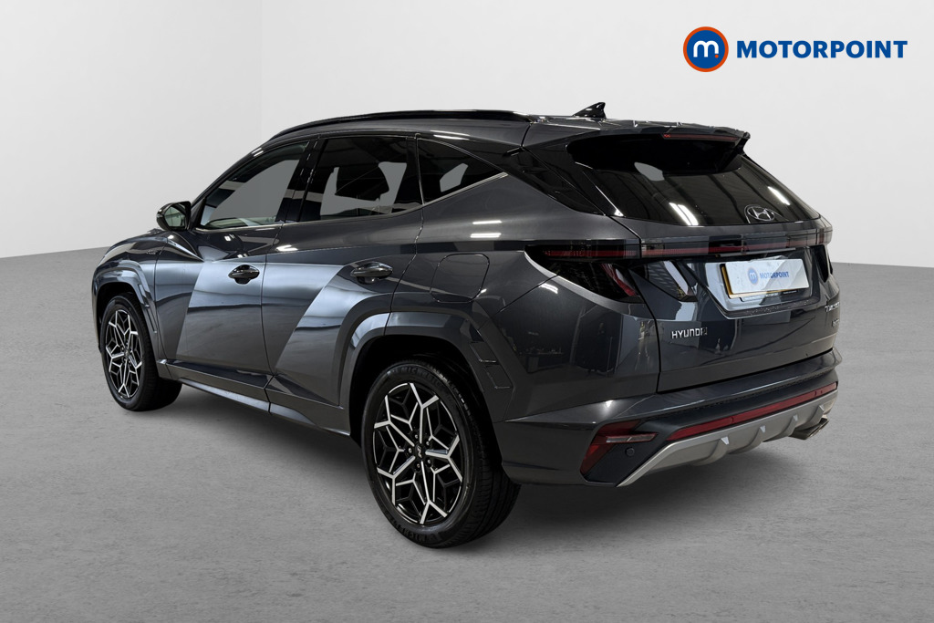 Hyundai Tucson N Line Automatic Petrol-Electric Hybrid SUV - Stock Number (1574351) - Passenger side rear corner