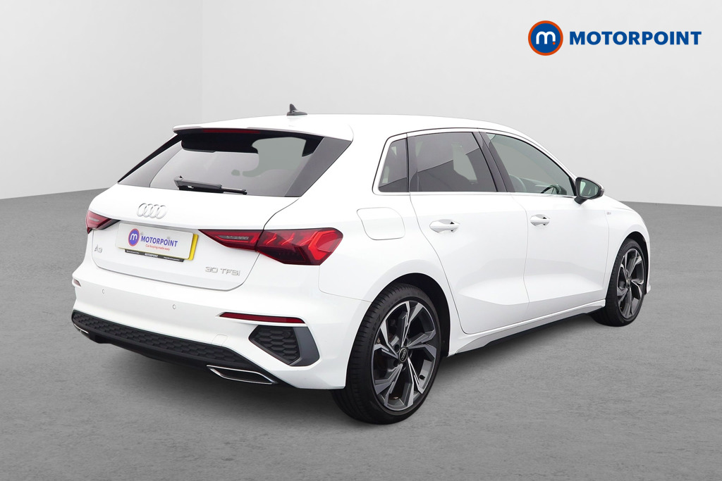 Audi A3 S Line Automatic Petrol Hatchback - Stock Number (1575076) - Drivers side rear corner