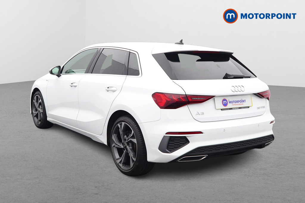 Audi A3 S Line Automatic Petrol Hatchback - Stock Number (1575076) - Passenger side rear corner
