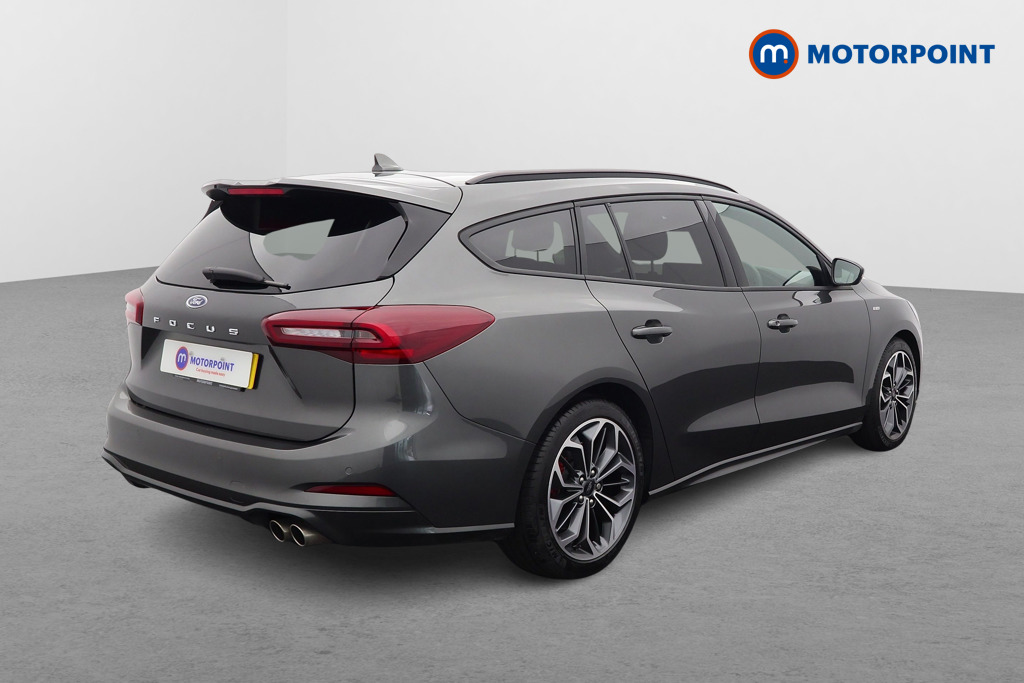 Ford Focus St-Line X Automatic Petrol-Electric Hybrid Estate - Stock Number (1576206) - Drivers side rear corner